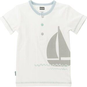 NWT Kushies Baby Boy Short Sleeve Boat T-Shirt 24 Months